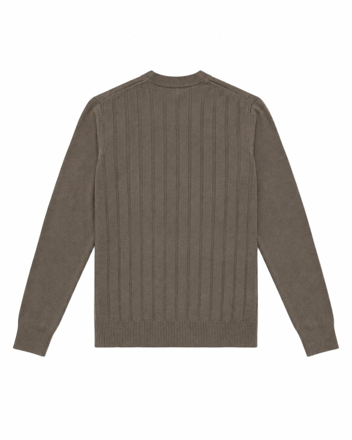 Maglia girocollo a righe in viscosa