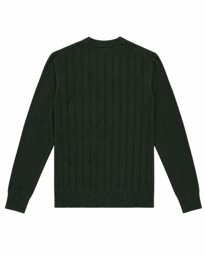 Maglia girocollo a righe in viscosa