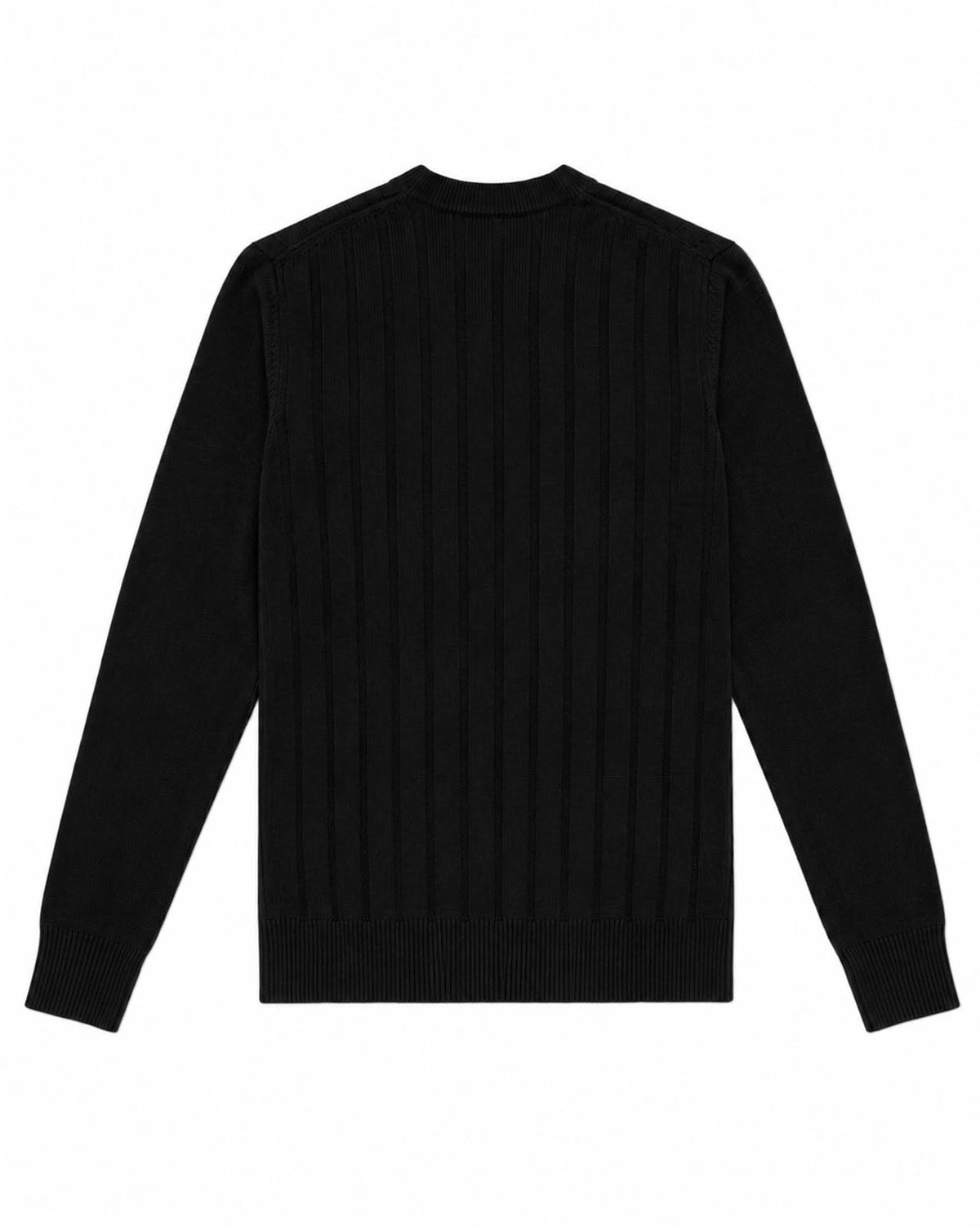 Maglia girocollo a righe in viscosa