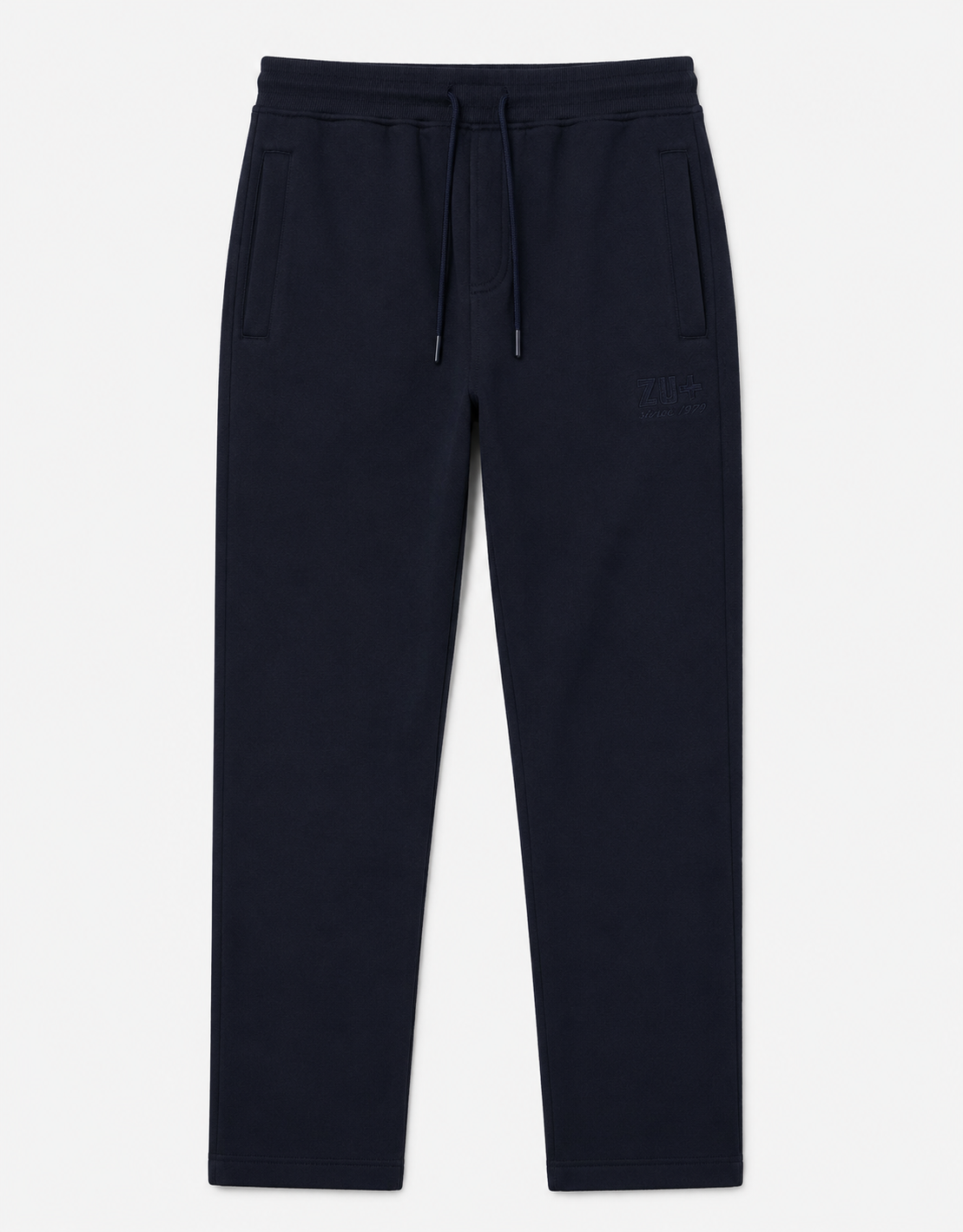 Pantaloni in felpa con ricamo in tono