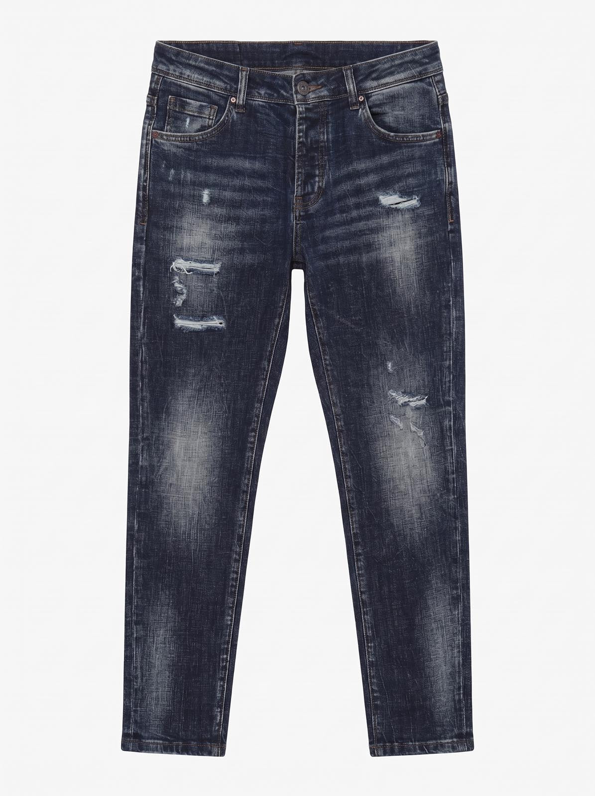 Jeans capri fit Cocker dark blue