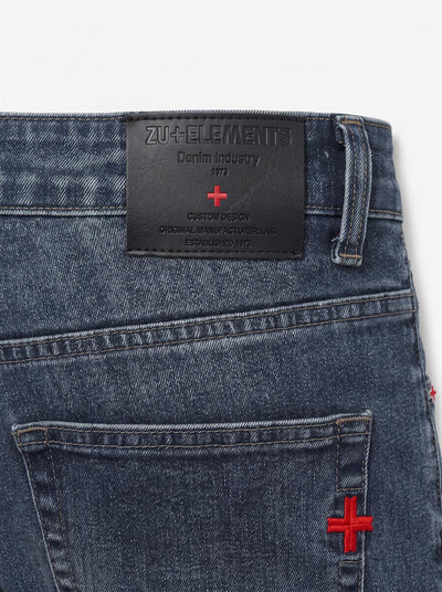 Jeans capri fit Cocker medium blue