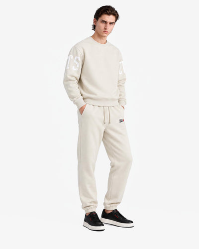 Coordinato con stampe a contrasto