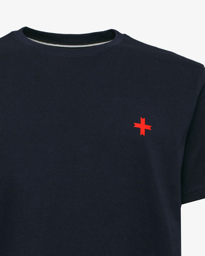 T-shirt girocollo maniche corte con logo stampato