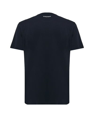 T-shirt girocollo maniche corte con logo stampato