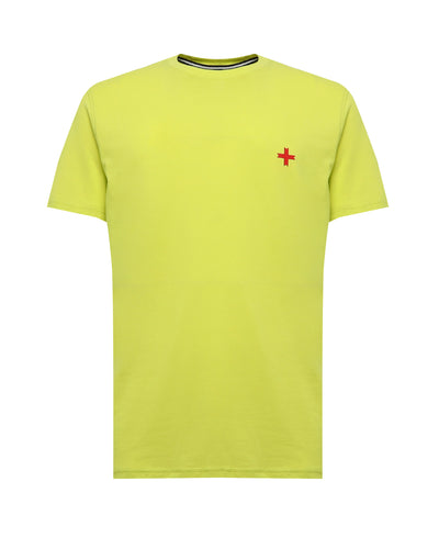 T-shirt girocollo maniche corte con logo stampato