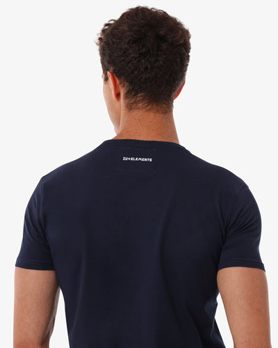 T-shirt girocollo maniche corte con logo stampato