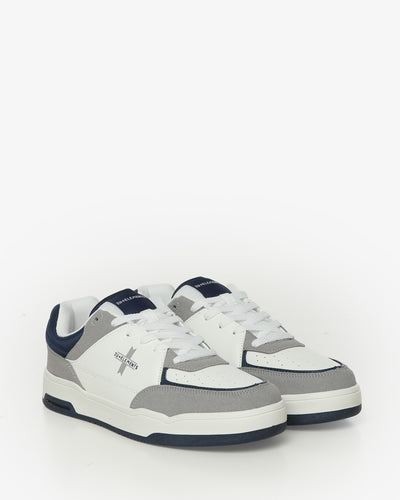 Sneakers Zu  White, Grey & Navy