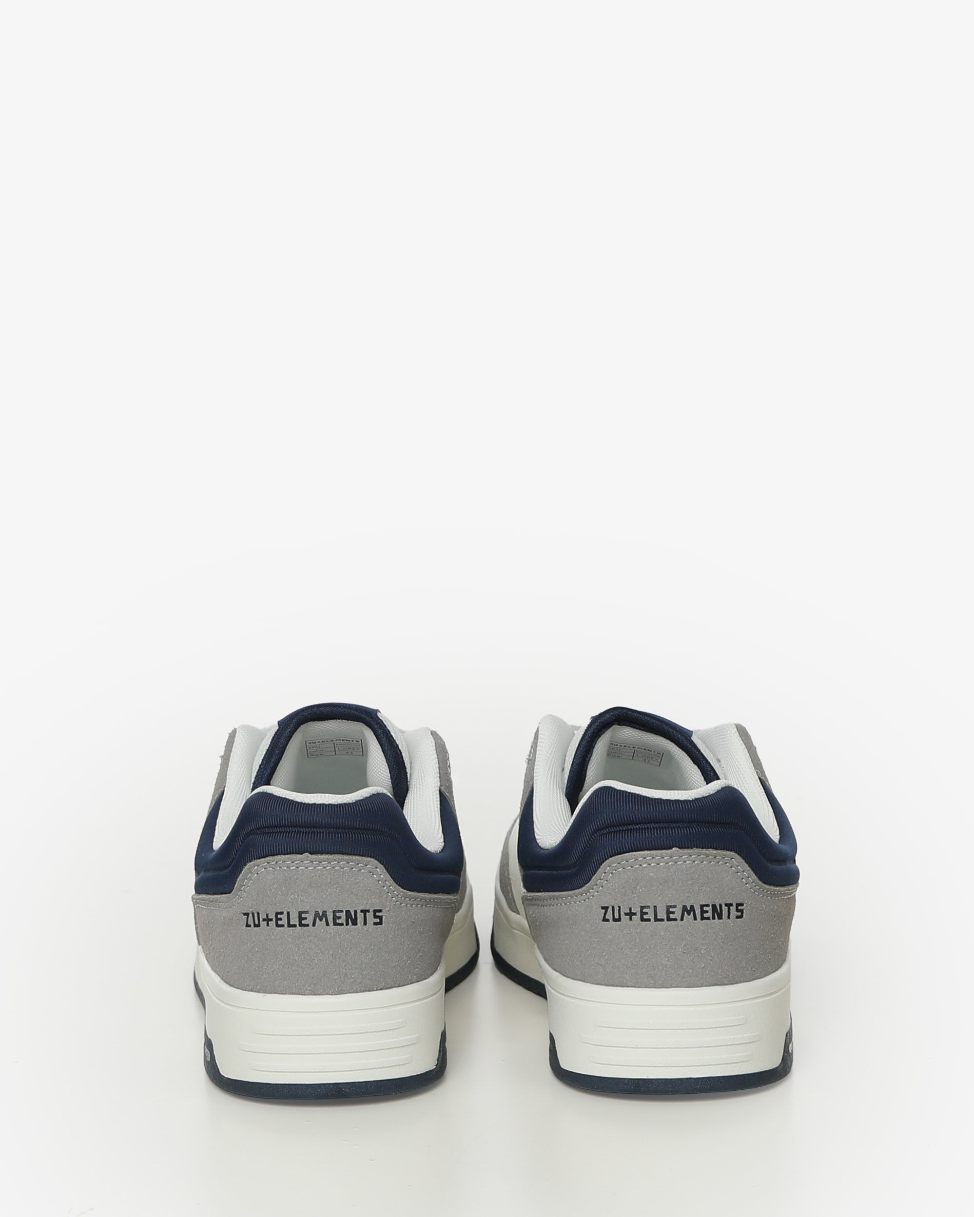 Sneakers Zu  White, Grey & Navy