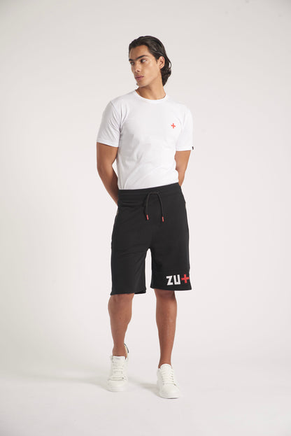 Bermuda shorts in fleece fit with waterproof zip 