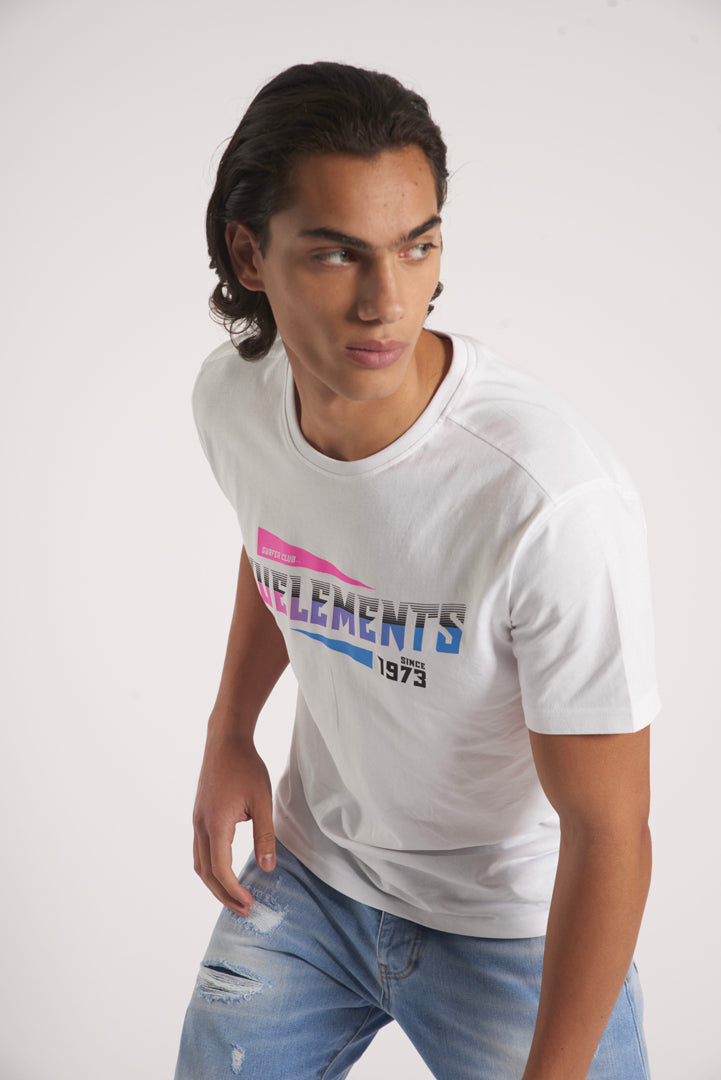 T-shirt with large logo 
