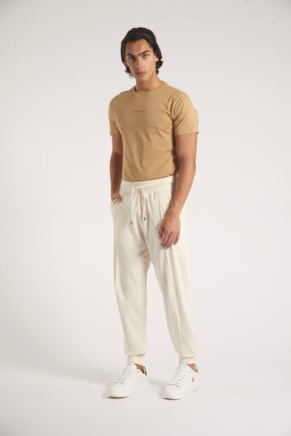 Sweatshirt trousers with embroidered logo 