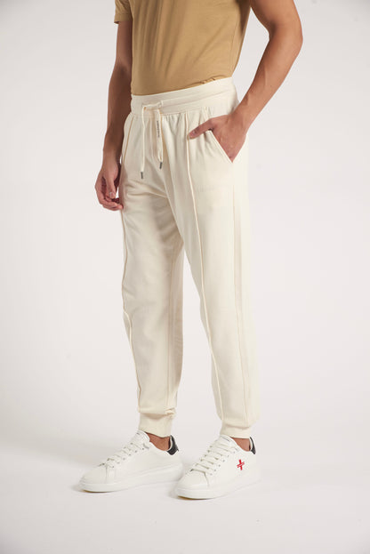 Sweatshirt trousers with embroidered logo 