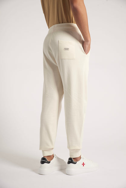 Sweatshirt trousers with embroidered logo 