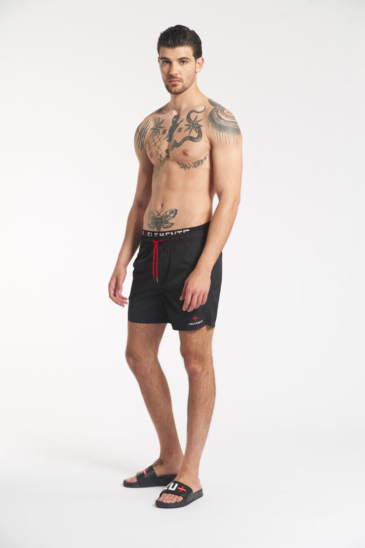 Swim shorts with elastic band 