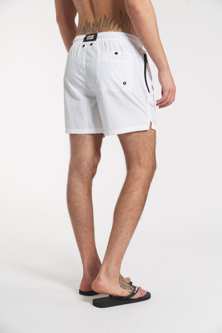 Pantaloncino mare con zip waterproof