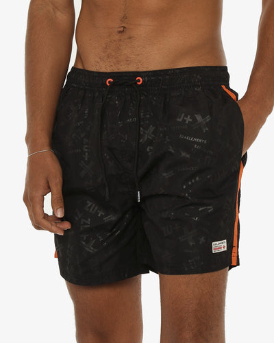 Swim shorts with allover print 