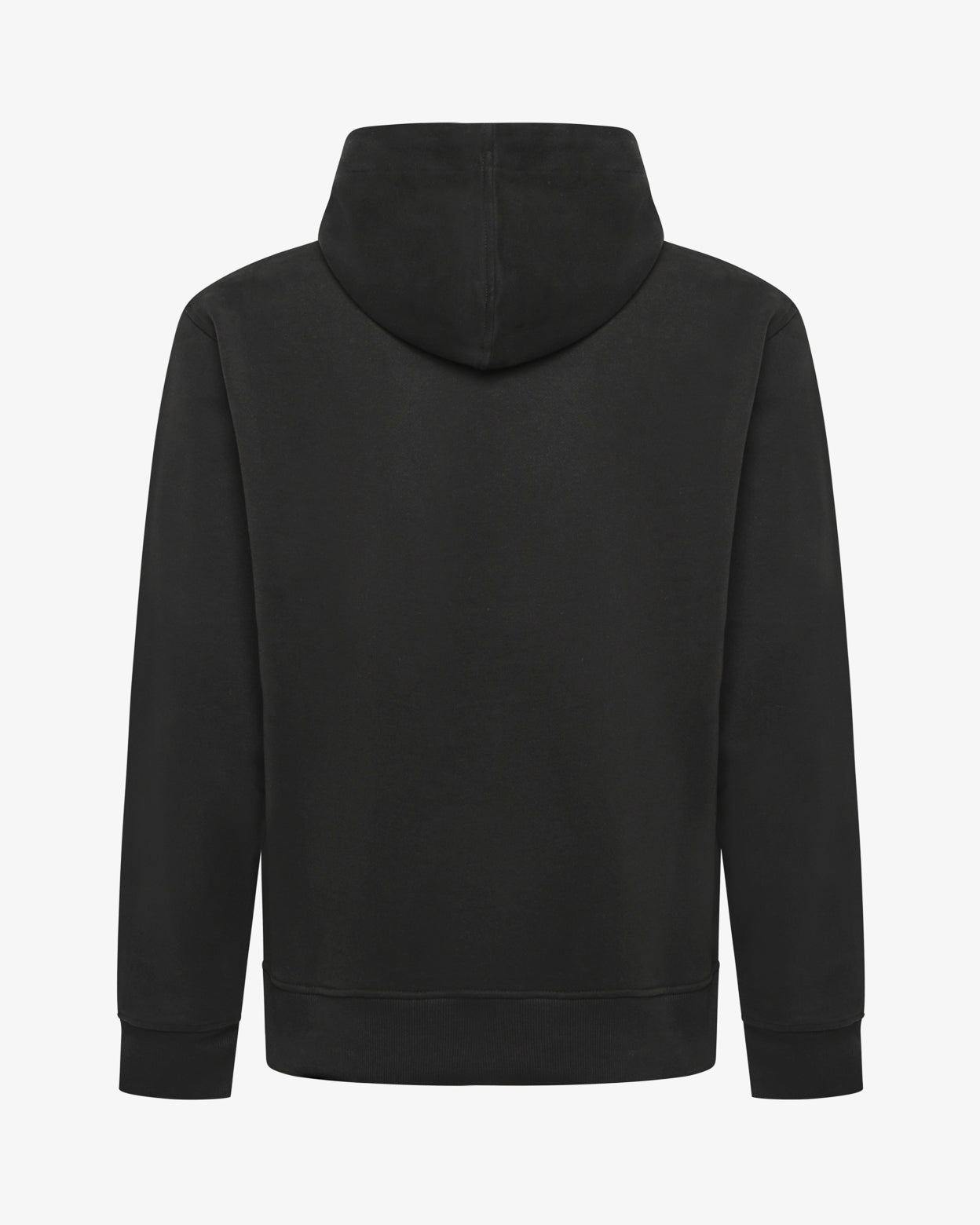 Felpa con cappuccio e micrologo in tono