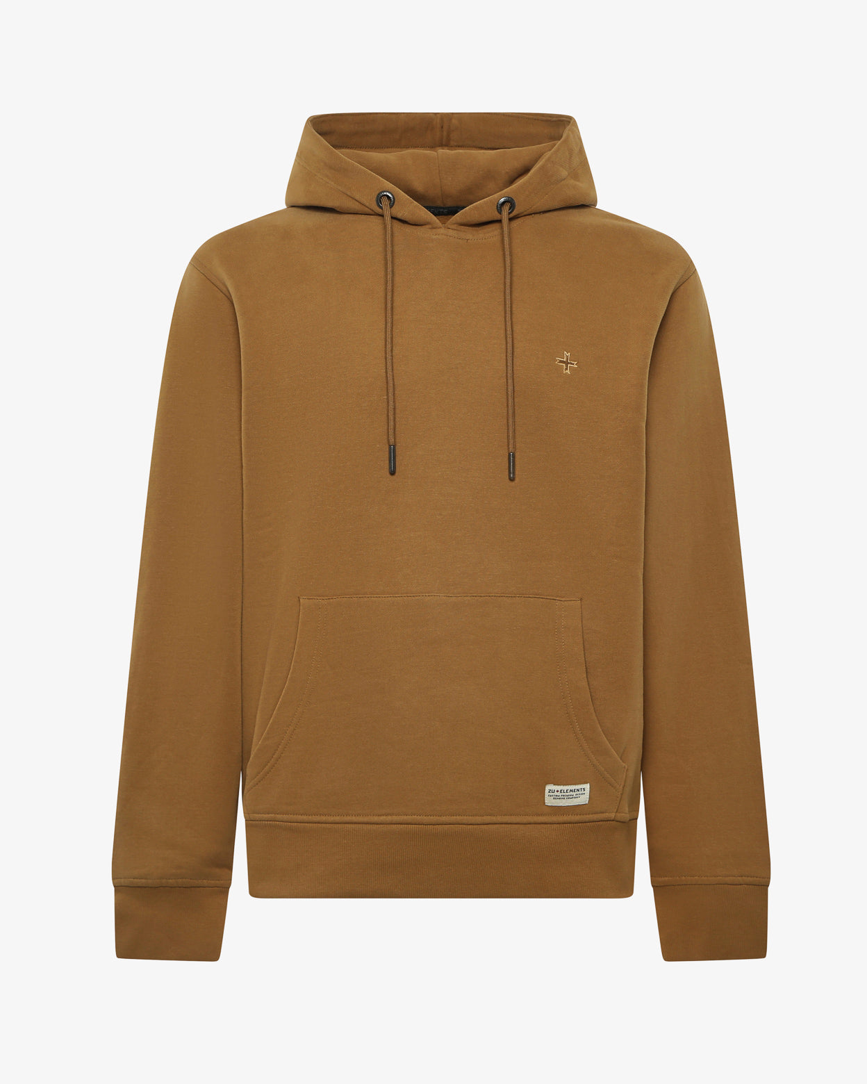 Felpa con cappuccio e micrologo in tono