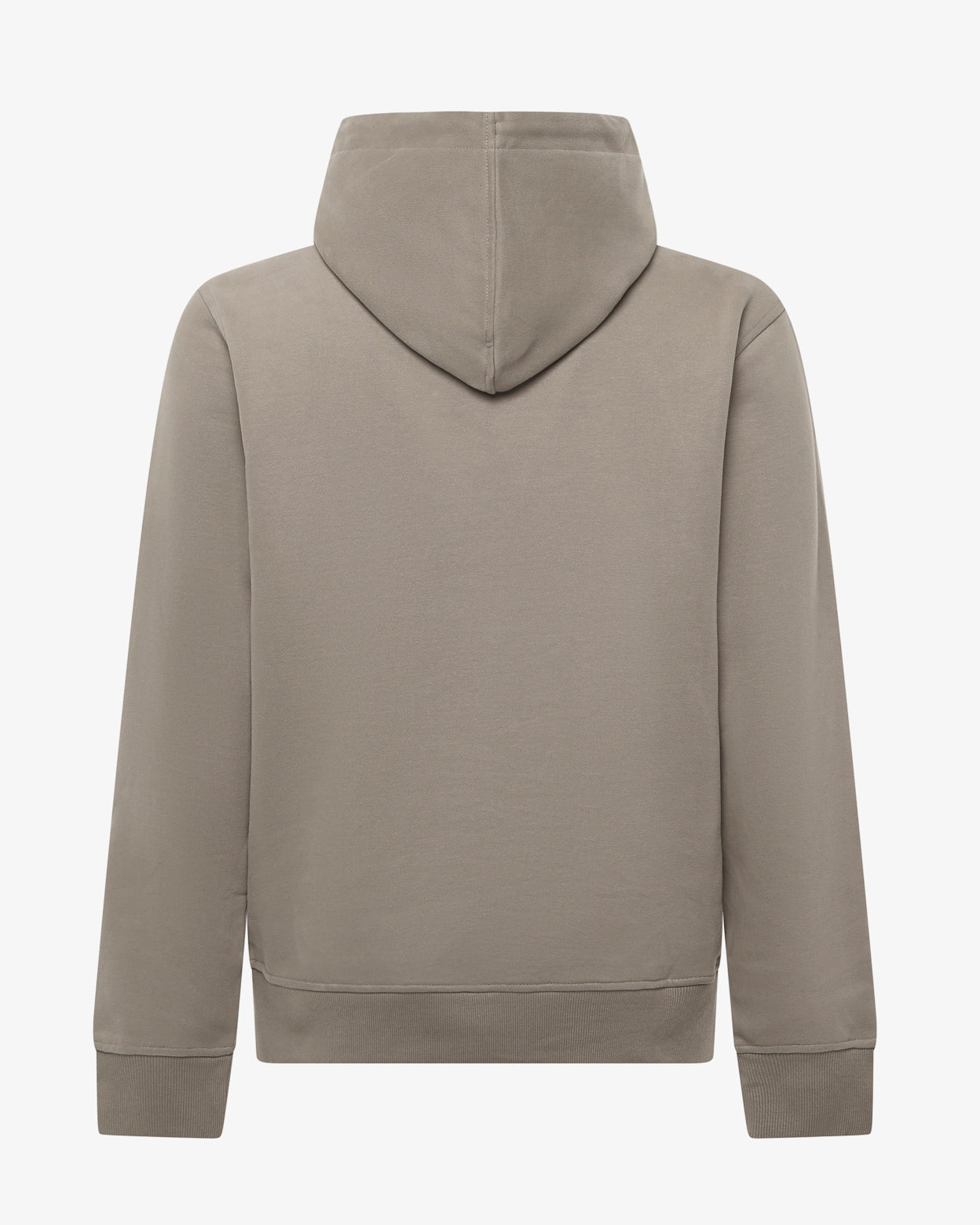 Felpa con cappuccio e micrologo in tono