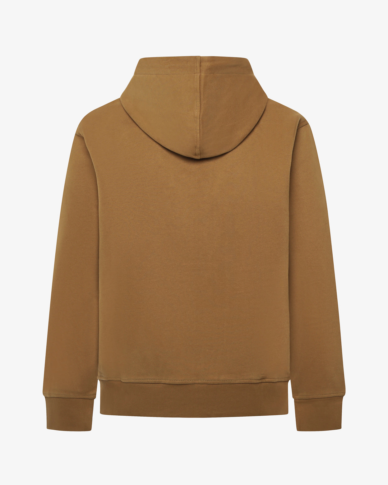 Felpa zip con cappuccio e logo in tono