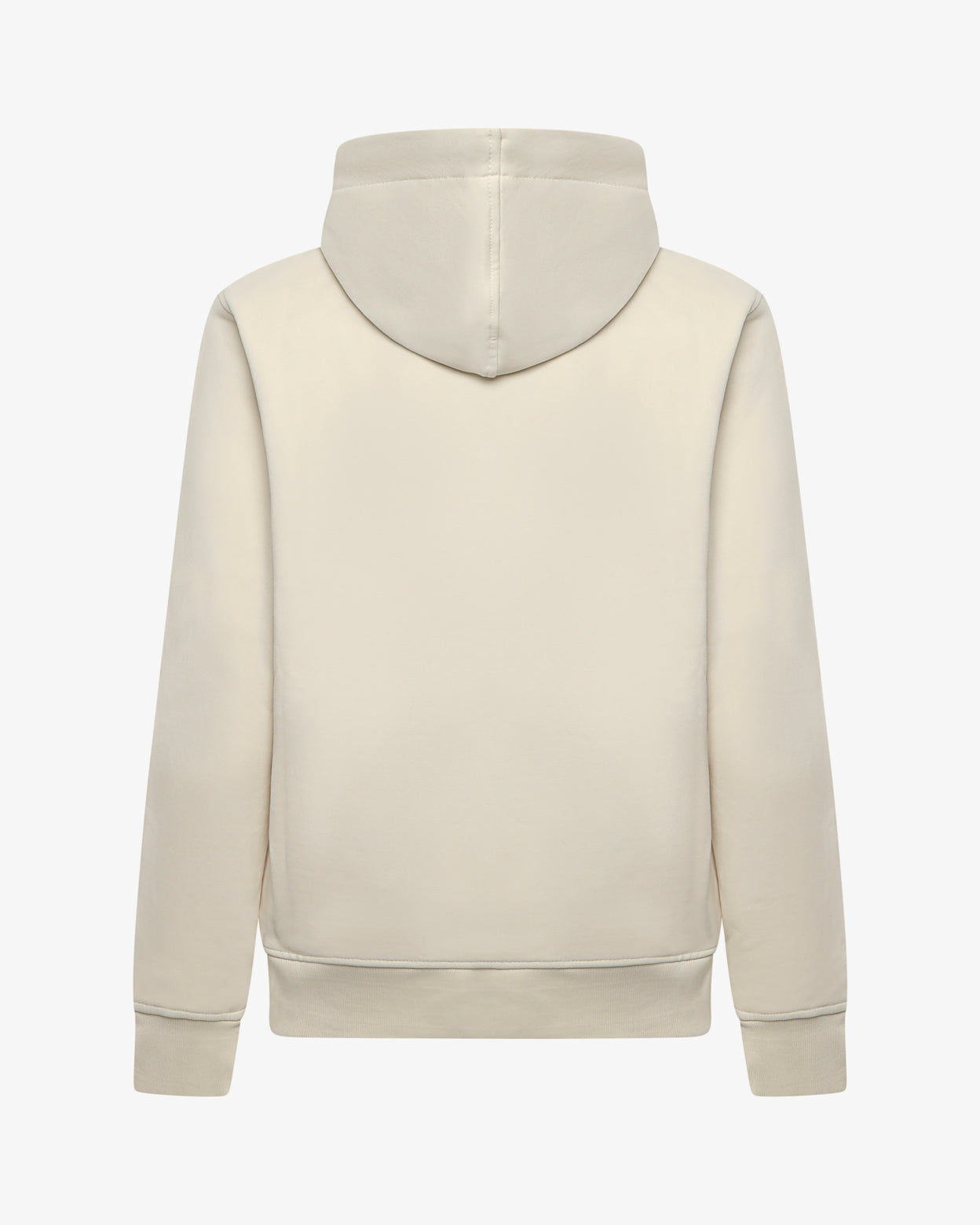 Felpa zip con cappuccio e logo in tono