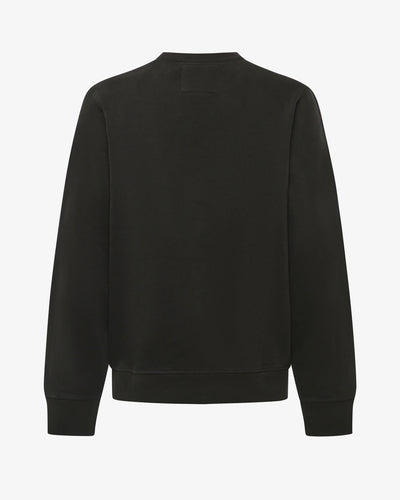 Felpa Girocollo con micrologo in tono