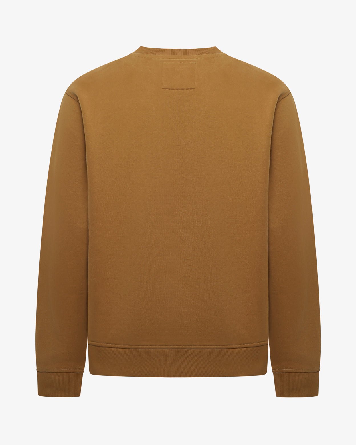 Crewneck sweatshirt with micrologo in tone
