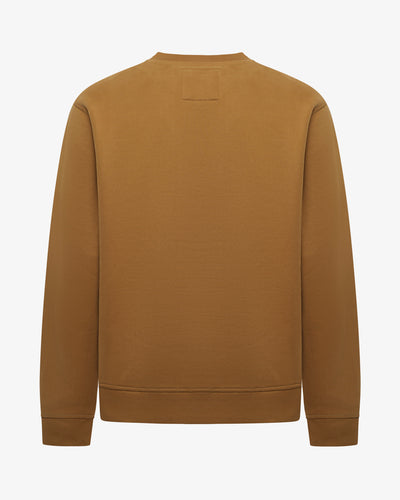 Felpa Girocollo con micrologo in tono