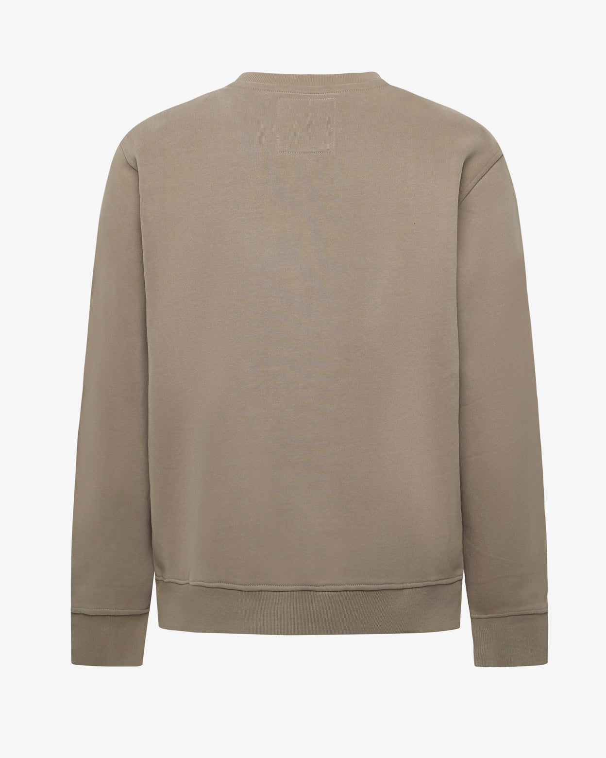 Crewneck sweatshirt with micrologo in tone