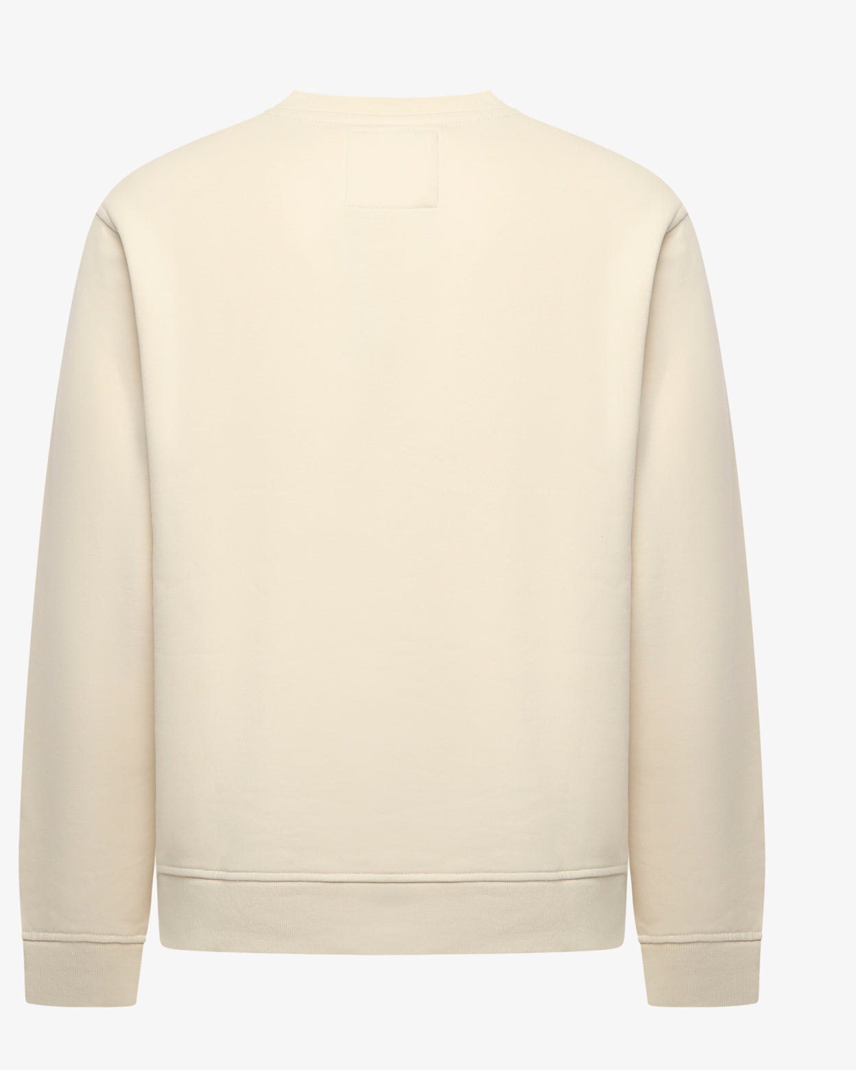 Crewneck sweatshirt with micrologo in tone