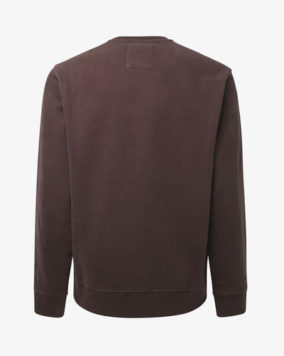 Felpa Girocollo con micrologo in tono