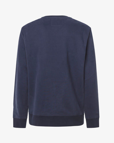 Felpa Girocollo con micrologo in tono