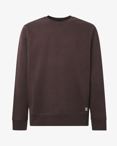 Felpa Girocollo con micrologo in tono