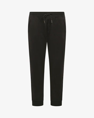 Sweatpants with embroidered micrologo