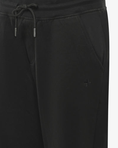 Sweatpants with embroidered micrologo