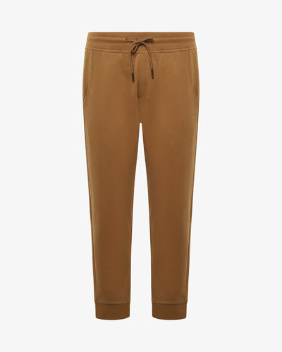 Sweatpants with embroidered micrologo