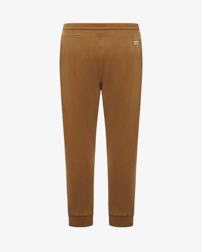 Sweatpants with embroidered micrologo