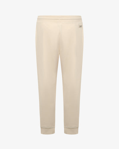 Sweatpants with embroidered micrologo