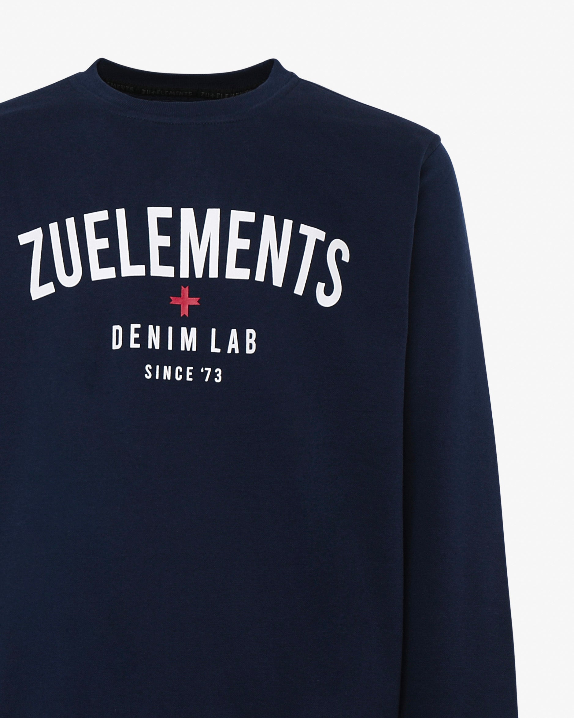 Felpa Girocollo "DenimLab"