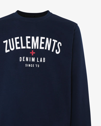 Felpa Girocollo "DenimLab"