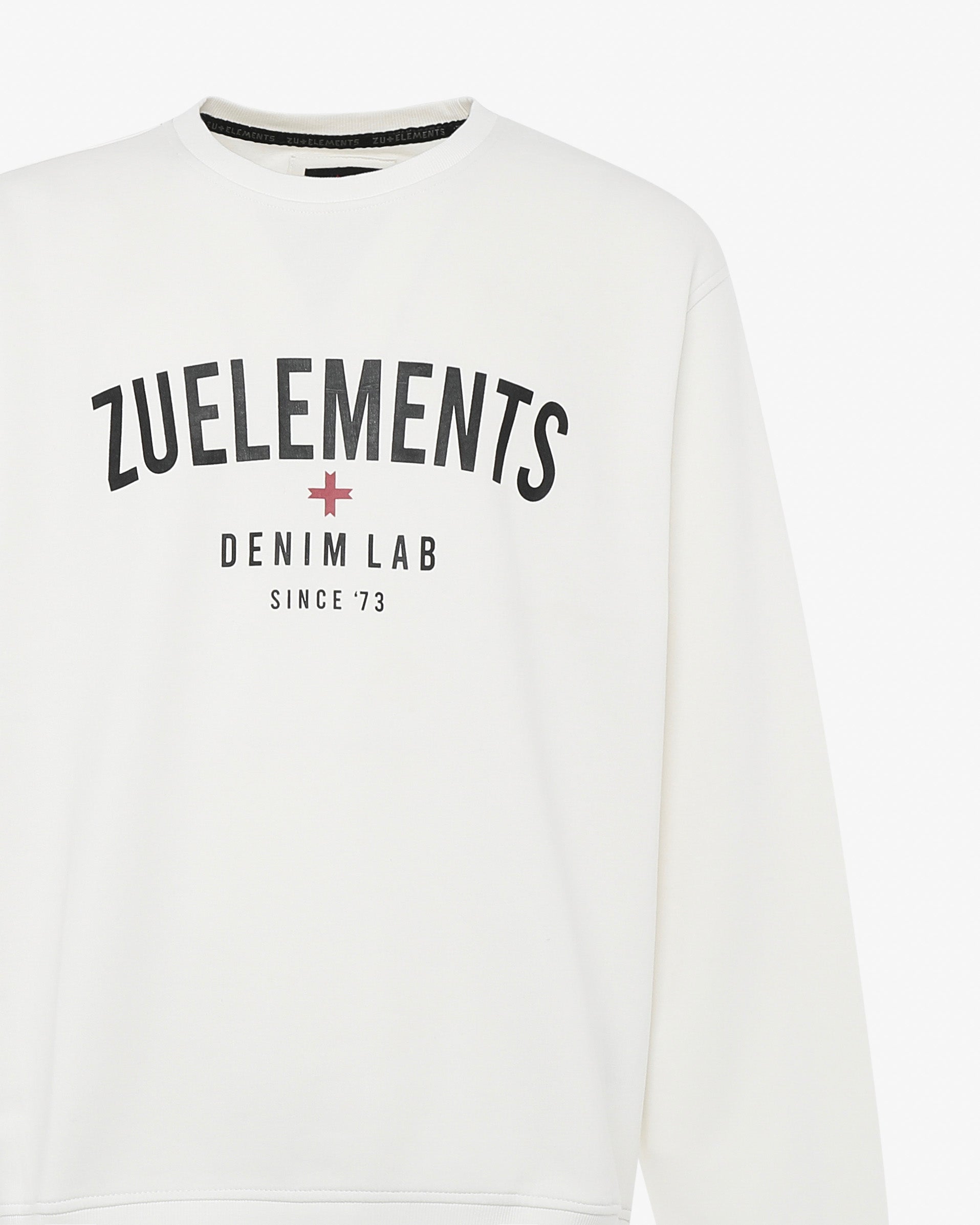 Felpa Girocollo "DenimLab"