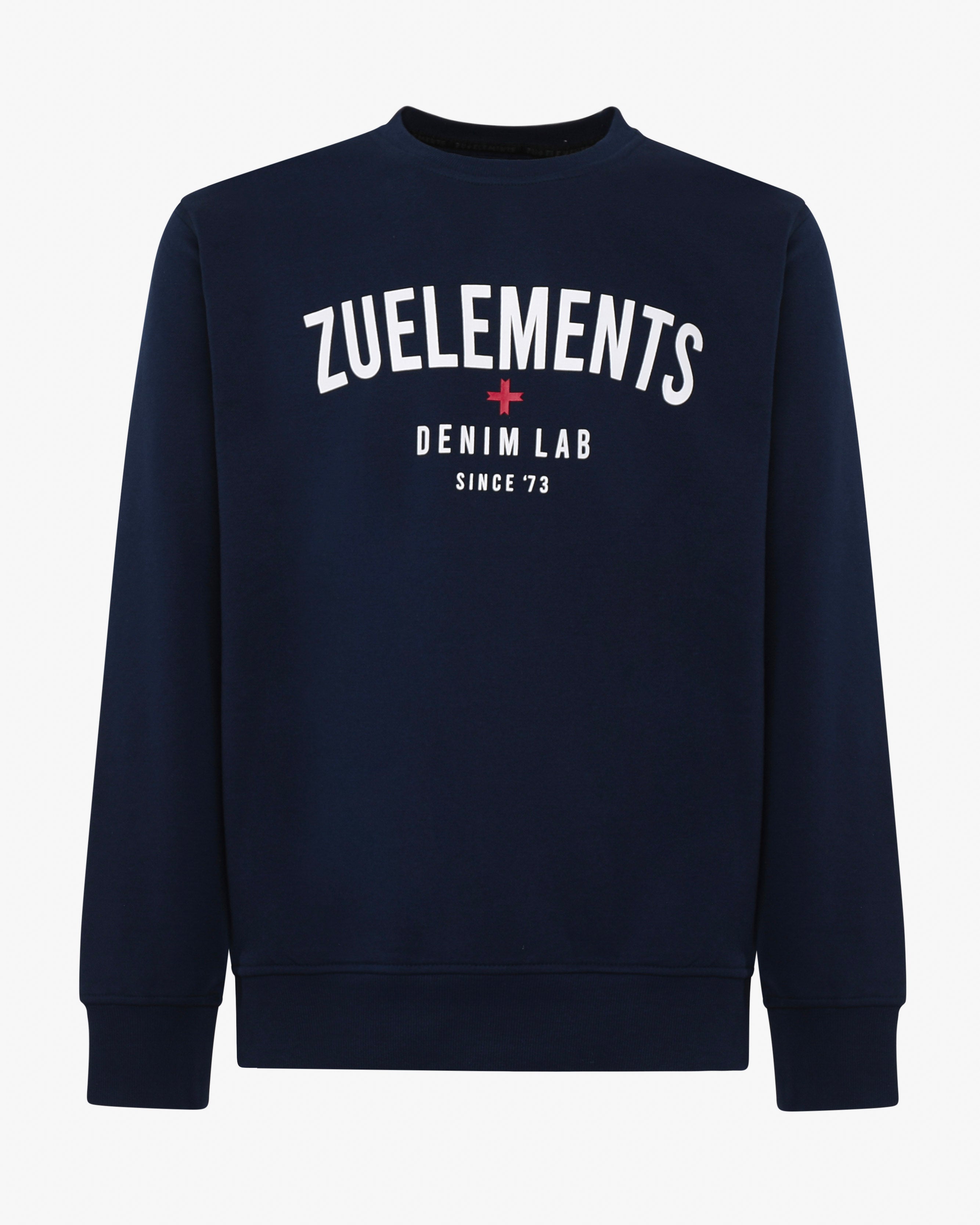 Felpa Girocollo "DenimLab"