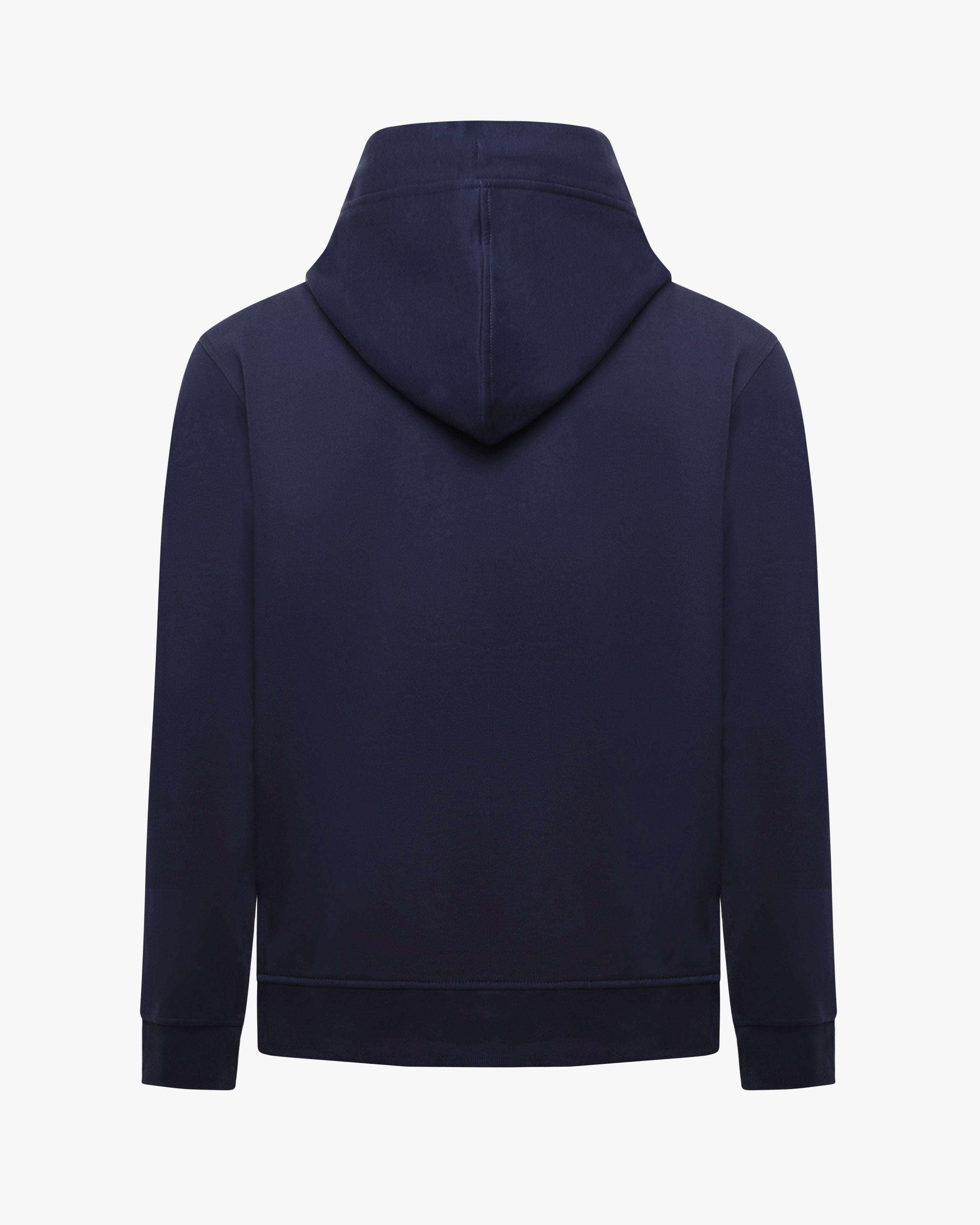 Felpa con zip e cappuccio "Denim Lab"