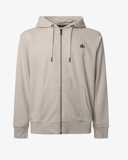 Felpa con Zip e Cappuccio "ZU Seventy Three"