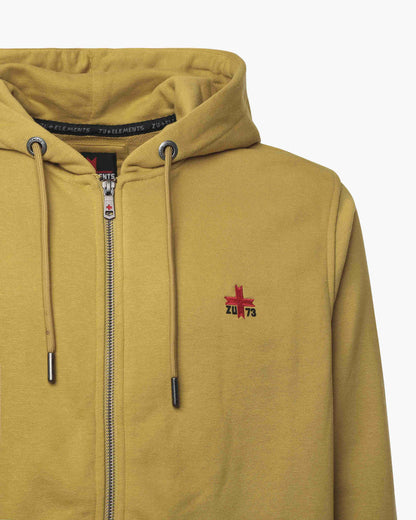 Felpa con Zip e Cappuccio "ZU Seventy Three"