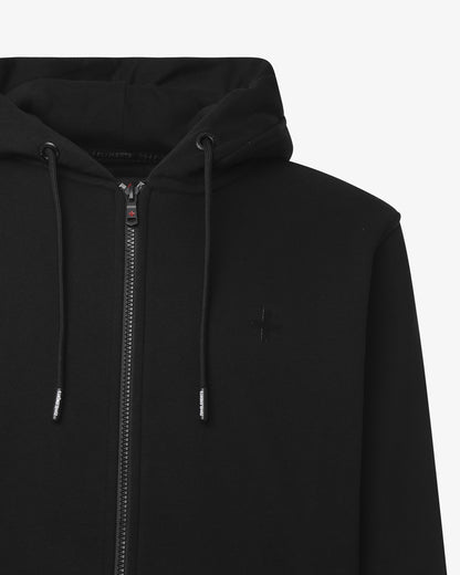 Felpa con Zip e Cappuccio Lucid