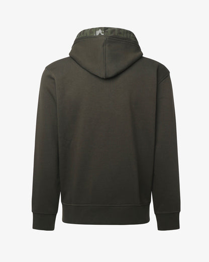 Felpa con Zip e Cappuccio Lucid