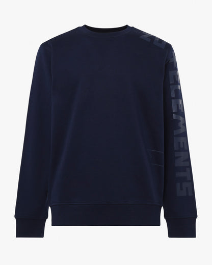 Felpa girocollo con logo "extended"