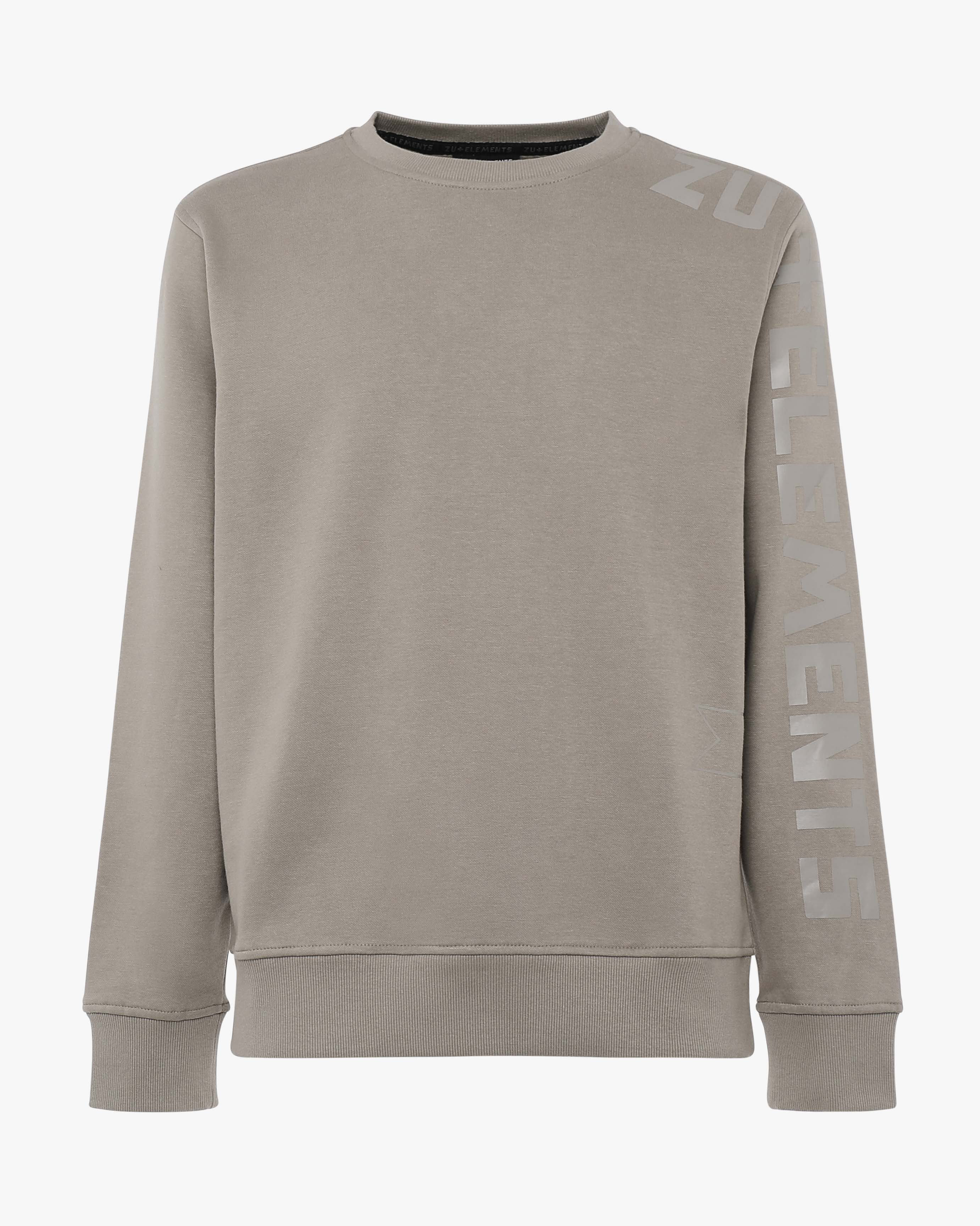 Felpa girocollo con logo "extended"